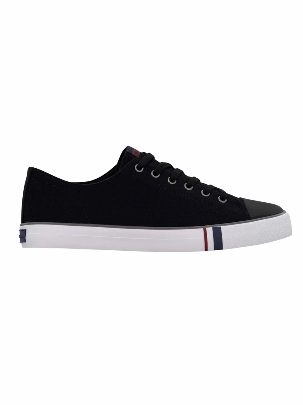 New in Box/Tag Mens Ben Sherman DORSET LO Memory Foam Black Sneaker Size: 8.5